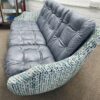 Parker Knoll 2 Eggs Chairs & Sofa - Image 4